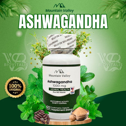 Ashwagandha Suplemento Natural Antiestrés